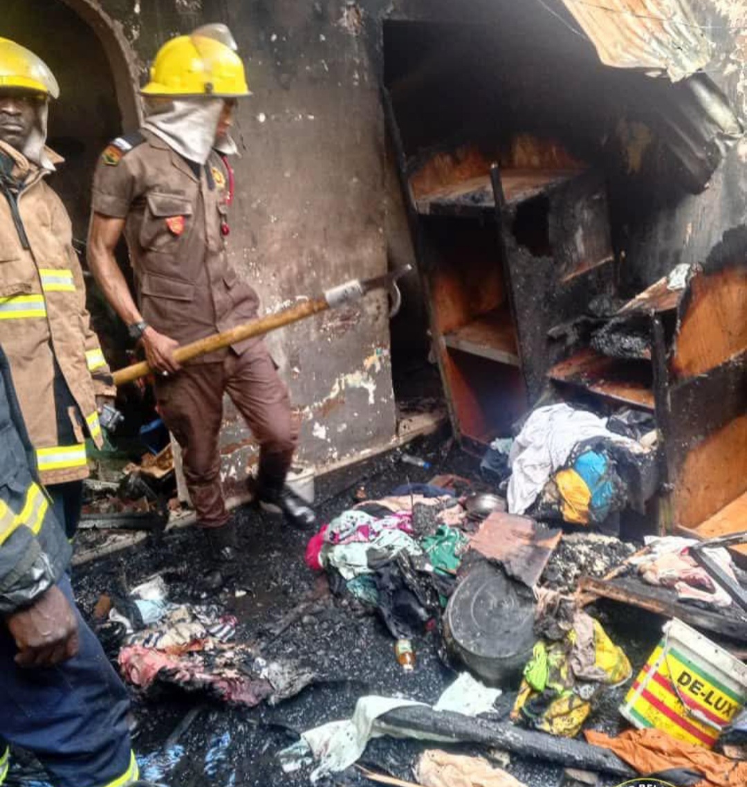 Nine rooms saved as GNFS quells fire in Gumani